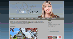 Desktop Screenshot of debbietracz.com